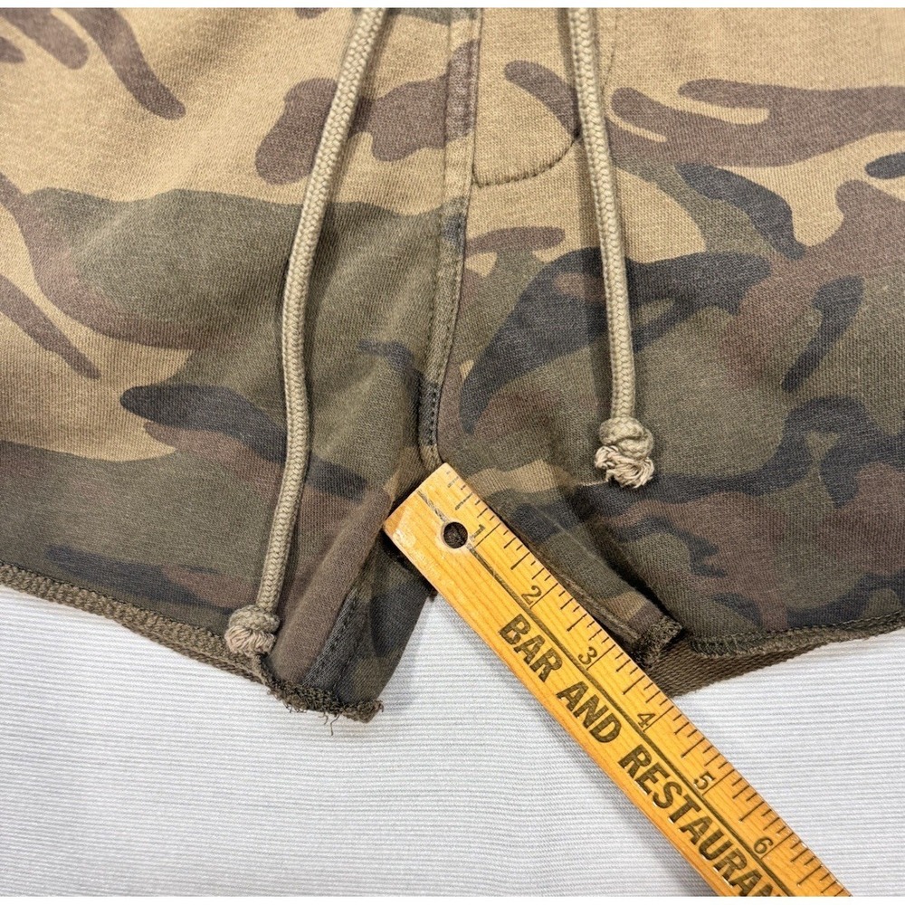 YoungLA Mens Lounge Short Sz M Green Camo Running Gym Workout 4" Ins - Picture 6 of 16